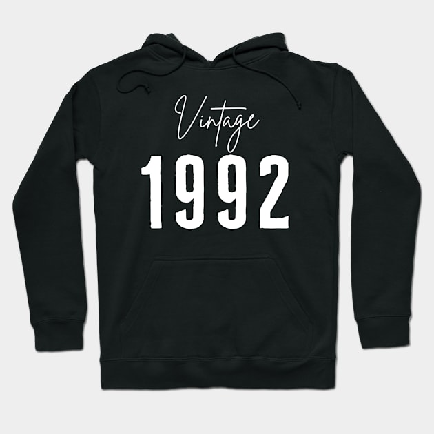 Vintage 1992 Hoodie by oneduystore